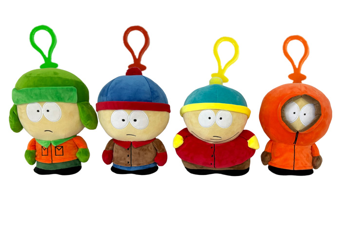 (Mis 0) SOUTH PARK Peluche  GIFT Portachiavi 10cm 4ass…x240